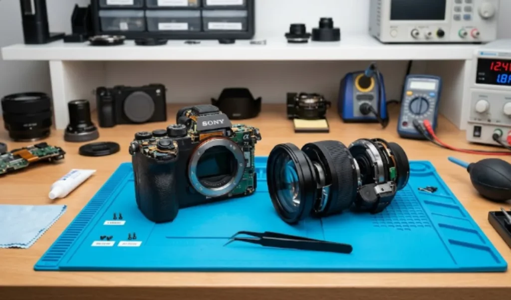 מה קורה למצלמה שלכם מבפנים- מעבדת צילום DVC